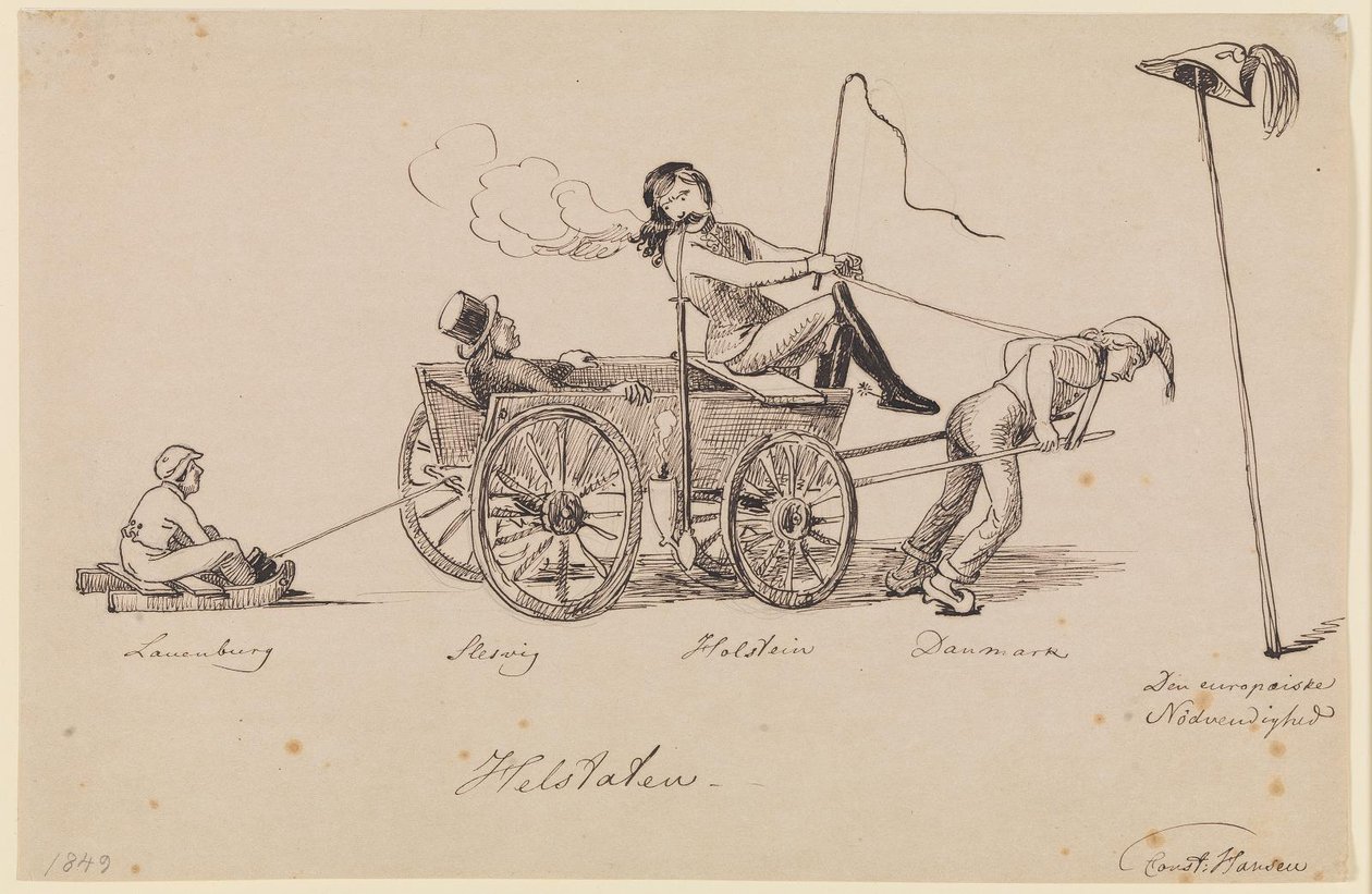 Bütün devlet. Siyasi hiciv dergisi by Constantin Hansen