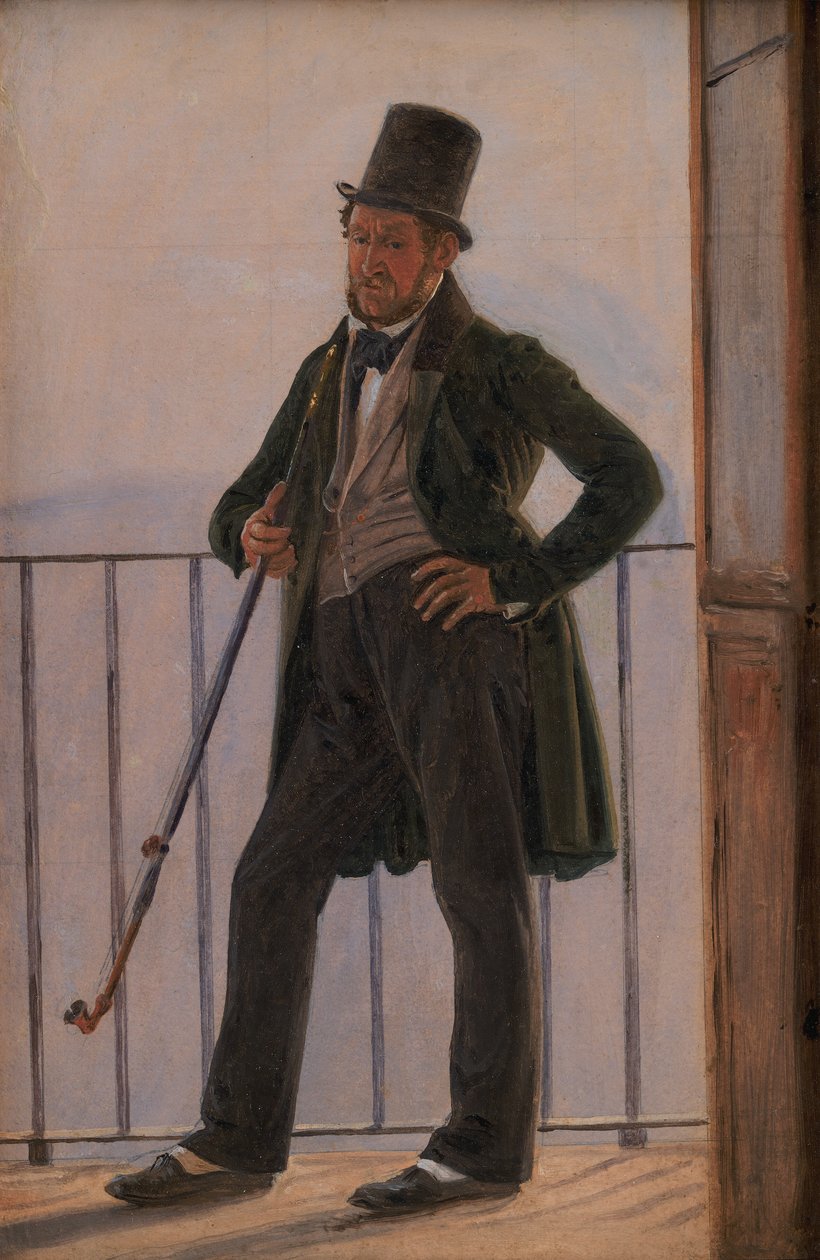 Ressam Albert Küchler by Constantin Hansen