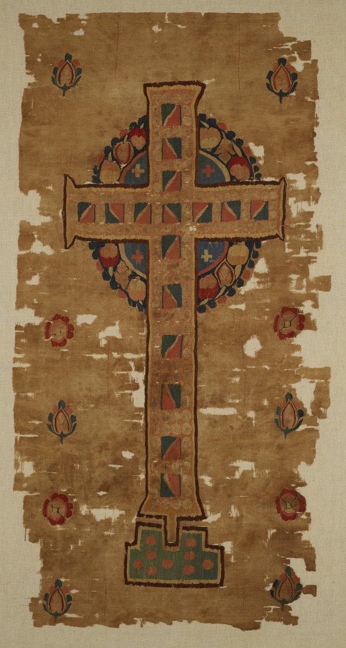 Perde, 5-6. Yüzyıl (keten ve yün) by Coptic