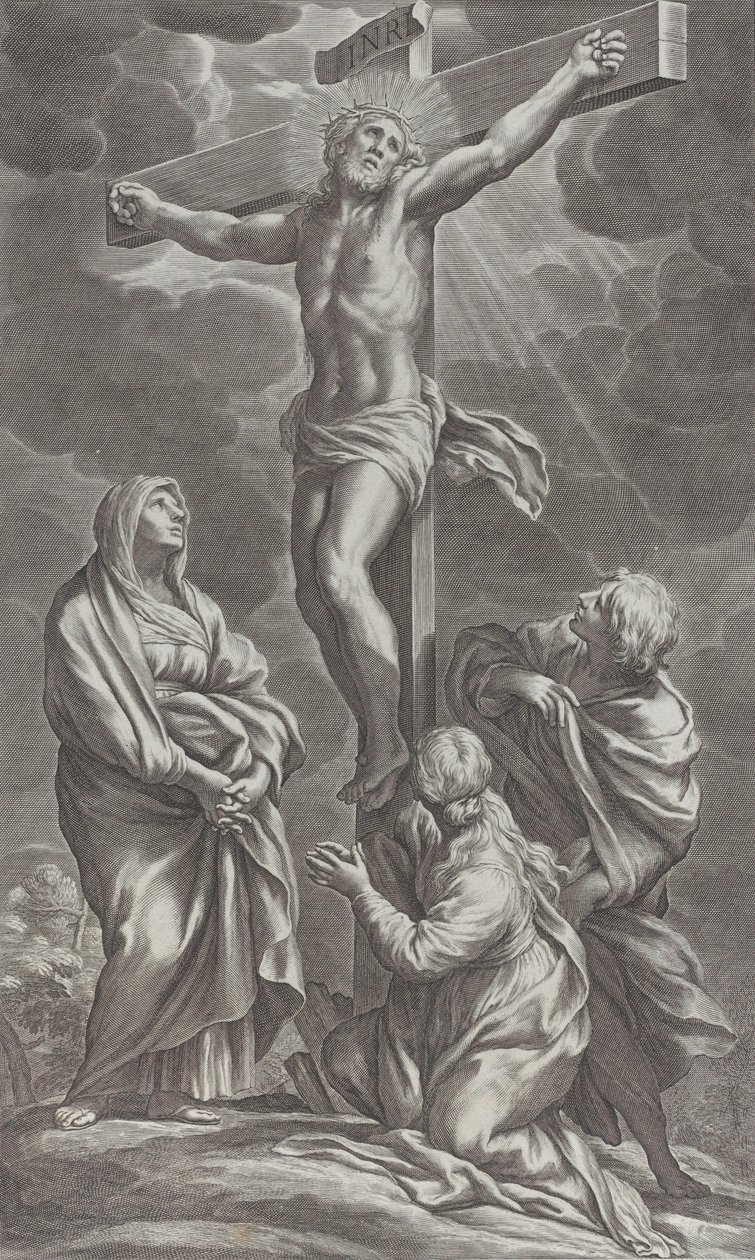 Çarmıha Gerilme, 1662. by Cornelis Bloemaert