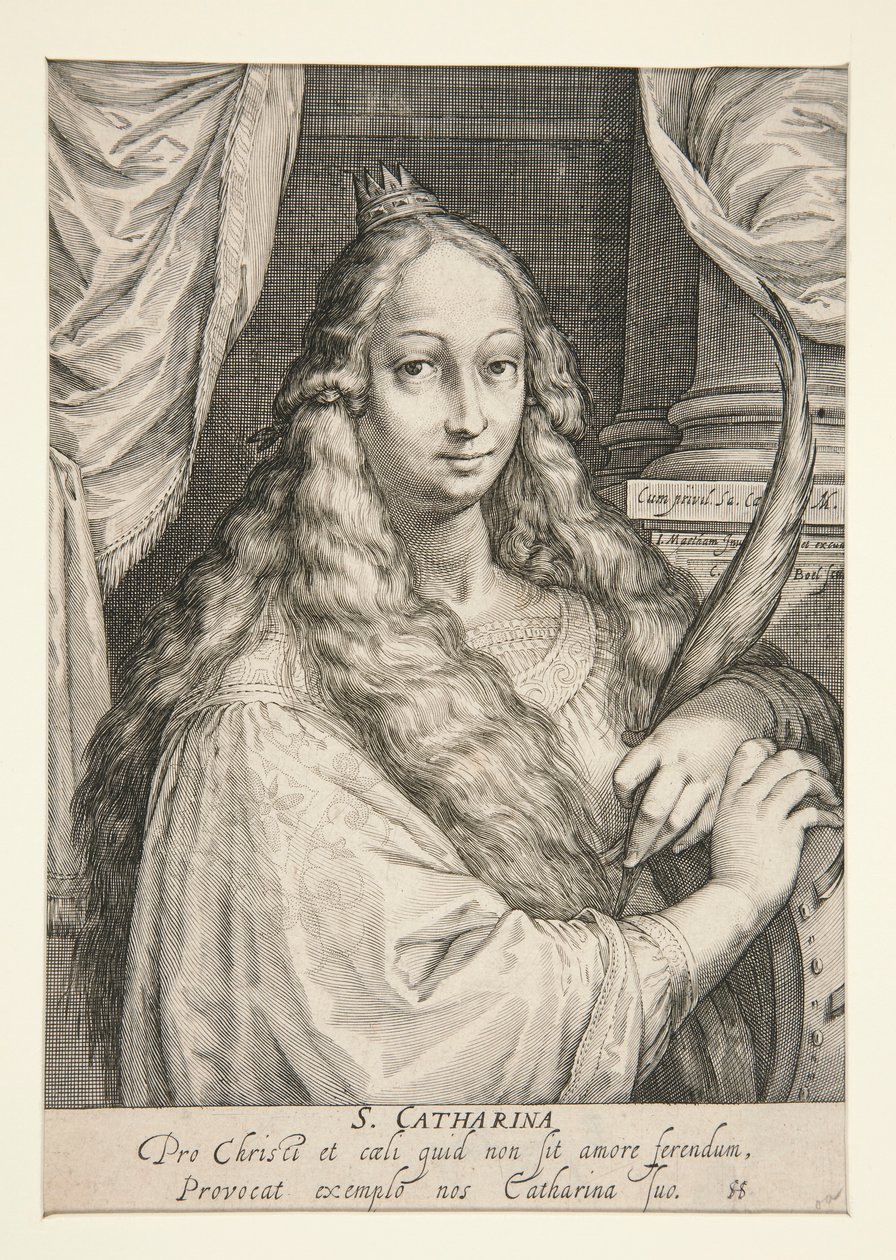 İskenderiye Aziz Catherine by Cornelis Boel