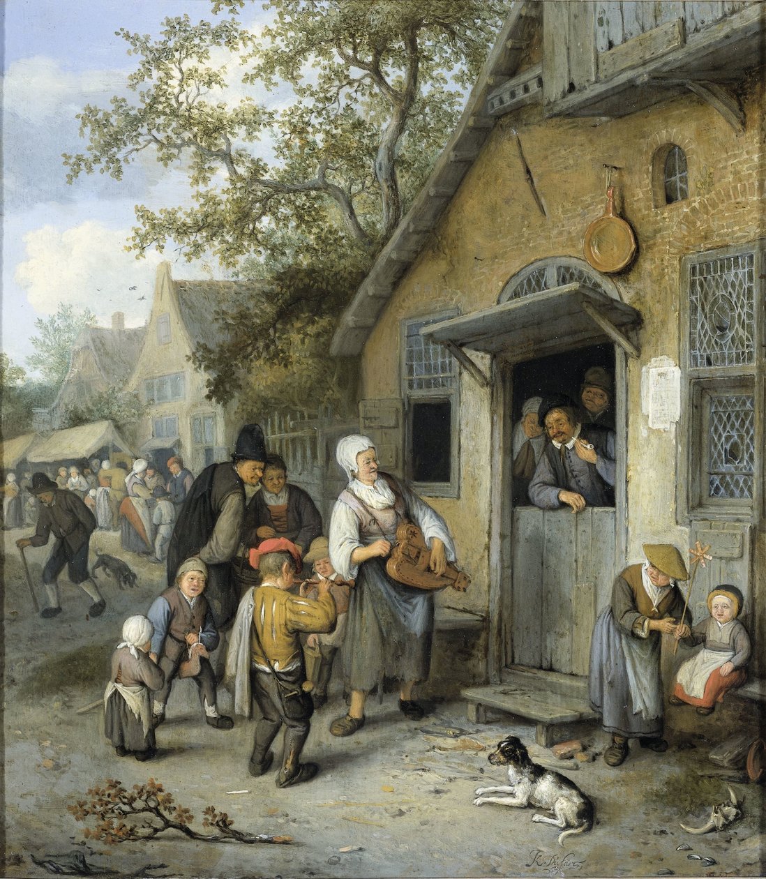 Ülke Fuarı by Cornelis Dusart