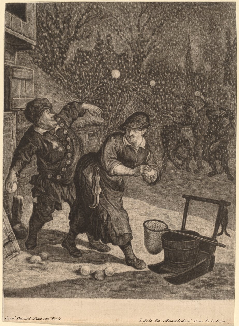 Mart by Cornelis Dusart
