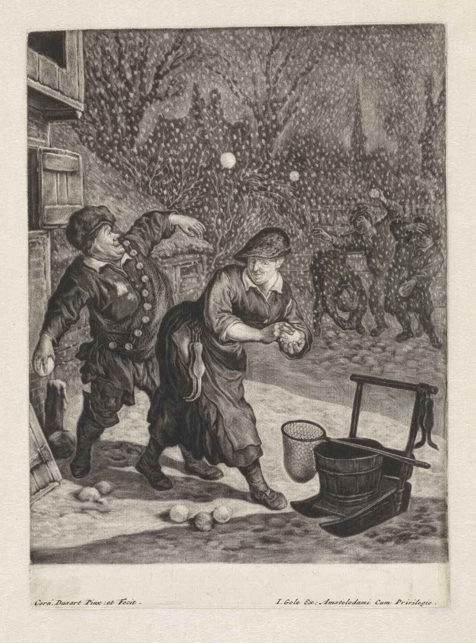 Mart by Cornelis Dusart