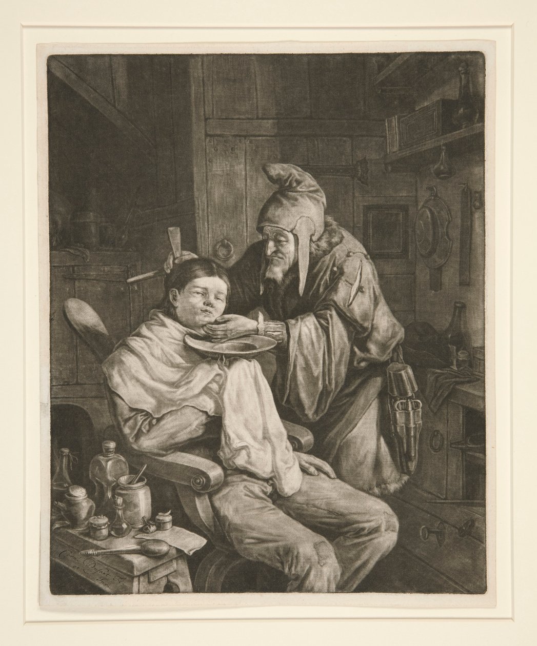 Köy Cerrahı by Cornelis Dusart