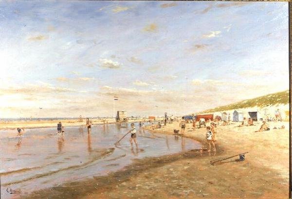 Alçak Gelgitte Kürek Çekmek by Cornelis Koppenol