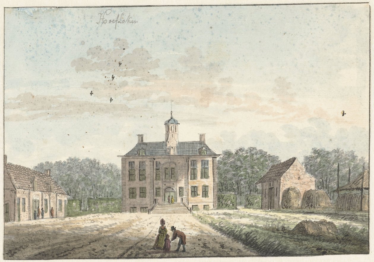Hoevelaken'deki ev by Cornelis Pronk