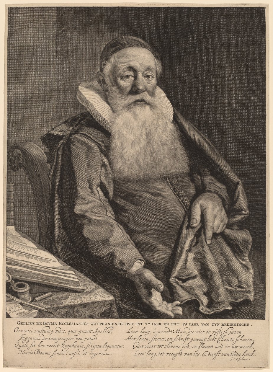 Gellius de Bouma by Cornelis Visscher