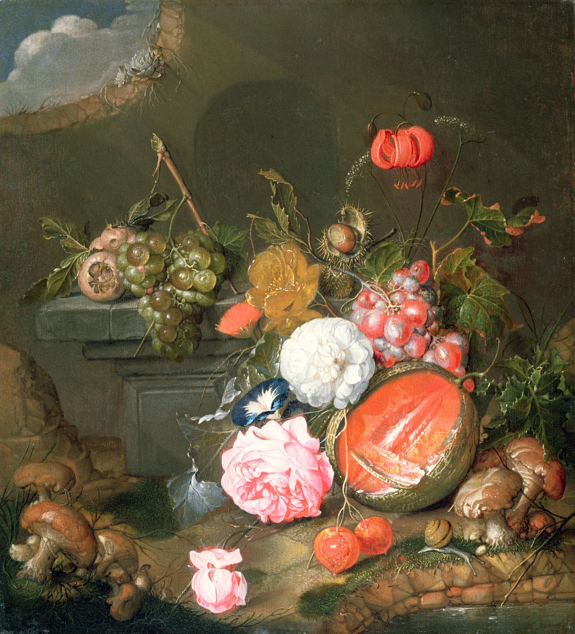 Bir Natürmort by Cornelis de Heem