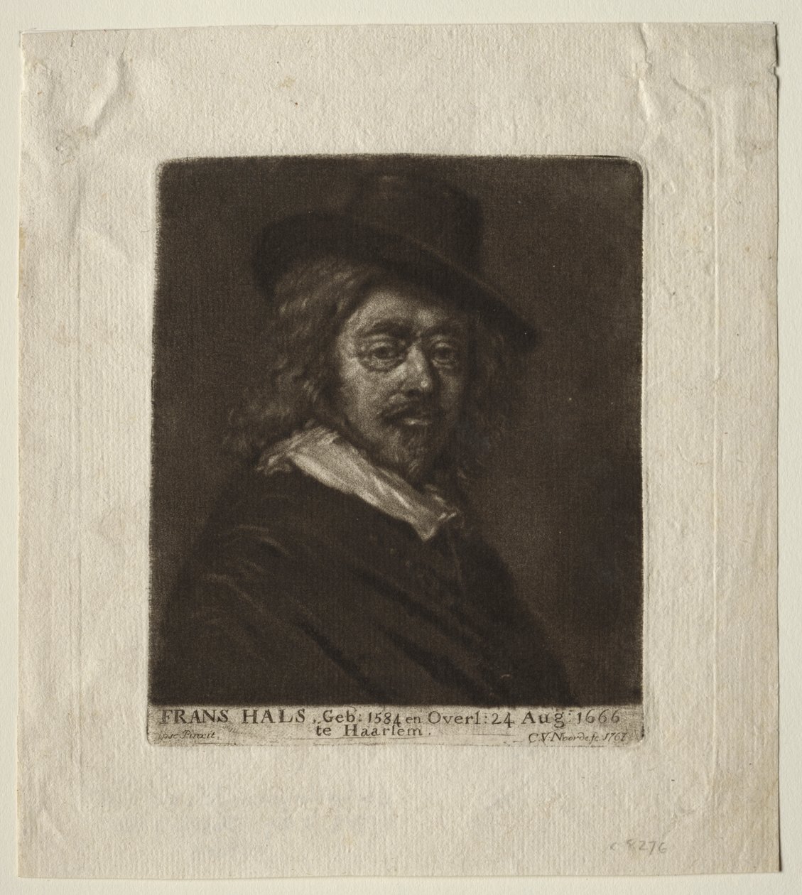 Frans Hals by Cornelis van Noorde