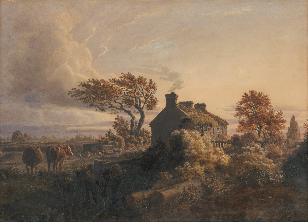 Akşam by Cornelius Varley