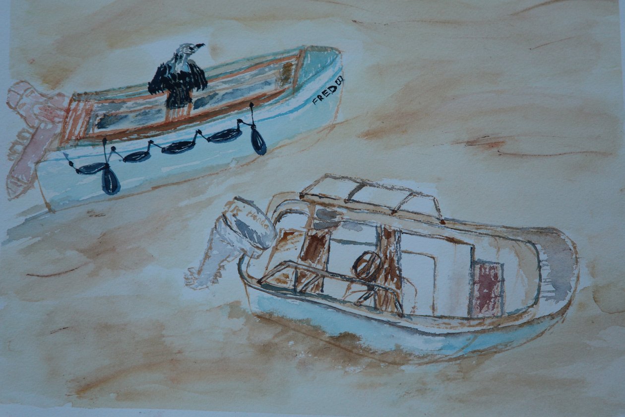 Dartmouth tekneleri, İngiltere by Cosima Duggal
