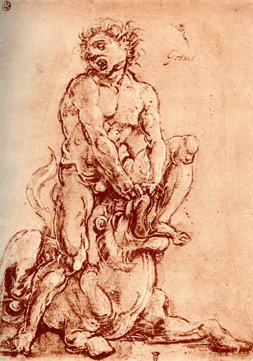 Aslanı Öldüren Herkül, 1913 by Cosimo Tura