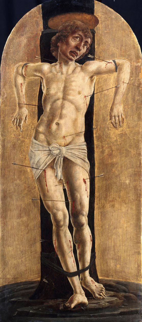 Aziz Sebastian, yaklaşık 1484 by Cosimo Tura
