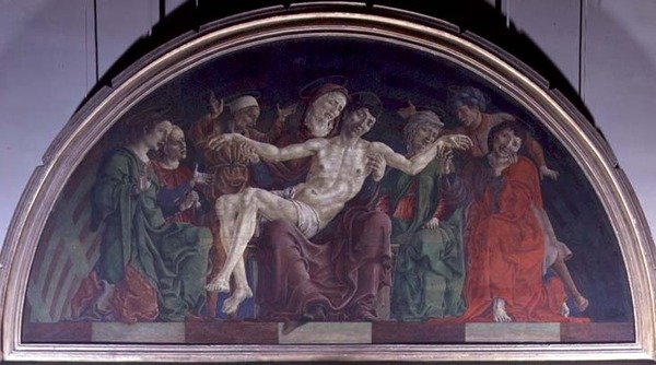 Pieta (panelde yağ) by Cosimo Tura