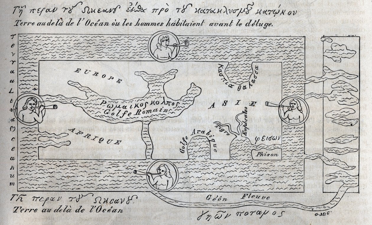 Düzlem küre (lito) by Cosmas (after)