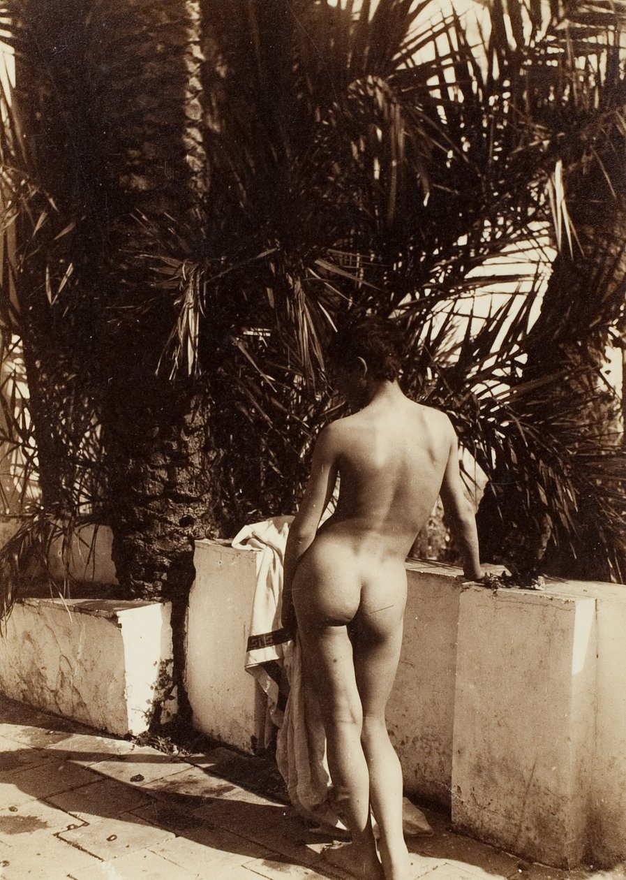 Erkek Çıplak, 1890. by Count Wilhelm von Gloeden