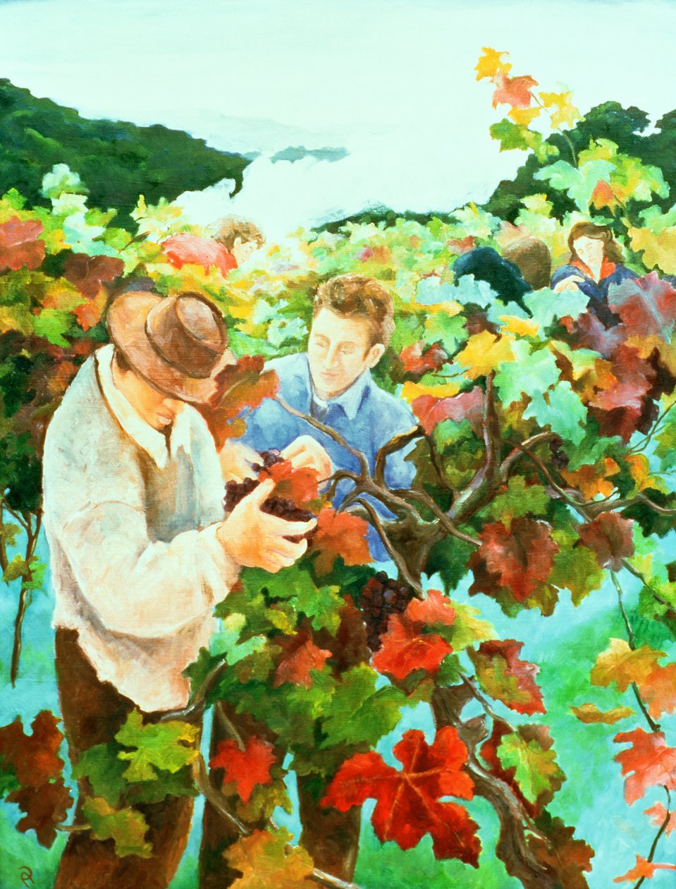 ಗ್ರೇಪ್ ಪಿಕರ್ಸ್, 1996 ಟರ್ಕ್ by Cristiana Angelini
