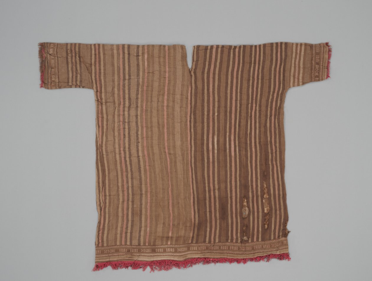 Kol tunik, c.1300-1470 (pamuk ve kamelid elyafı) by Culture Chimu
