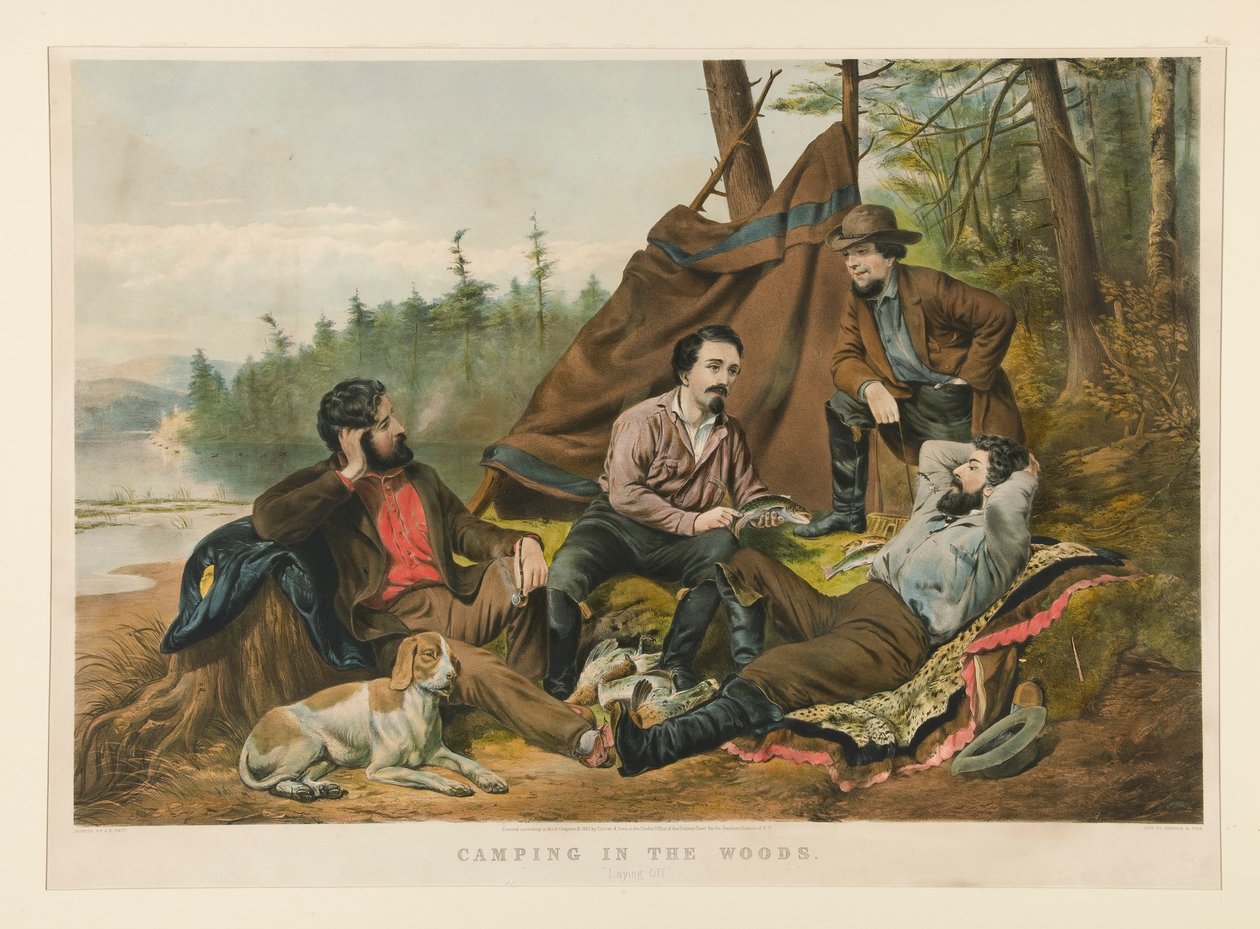 Ormanda Kamp. by Currier and Ives