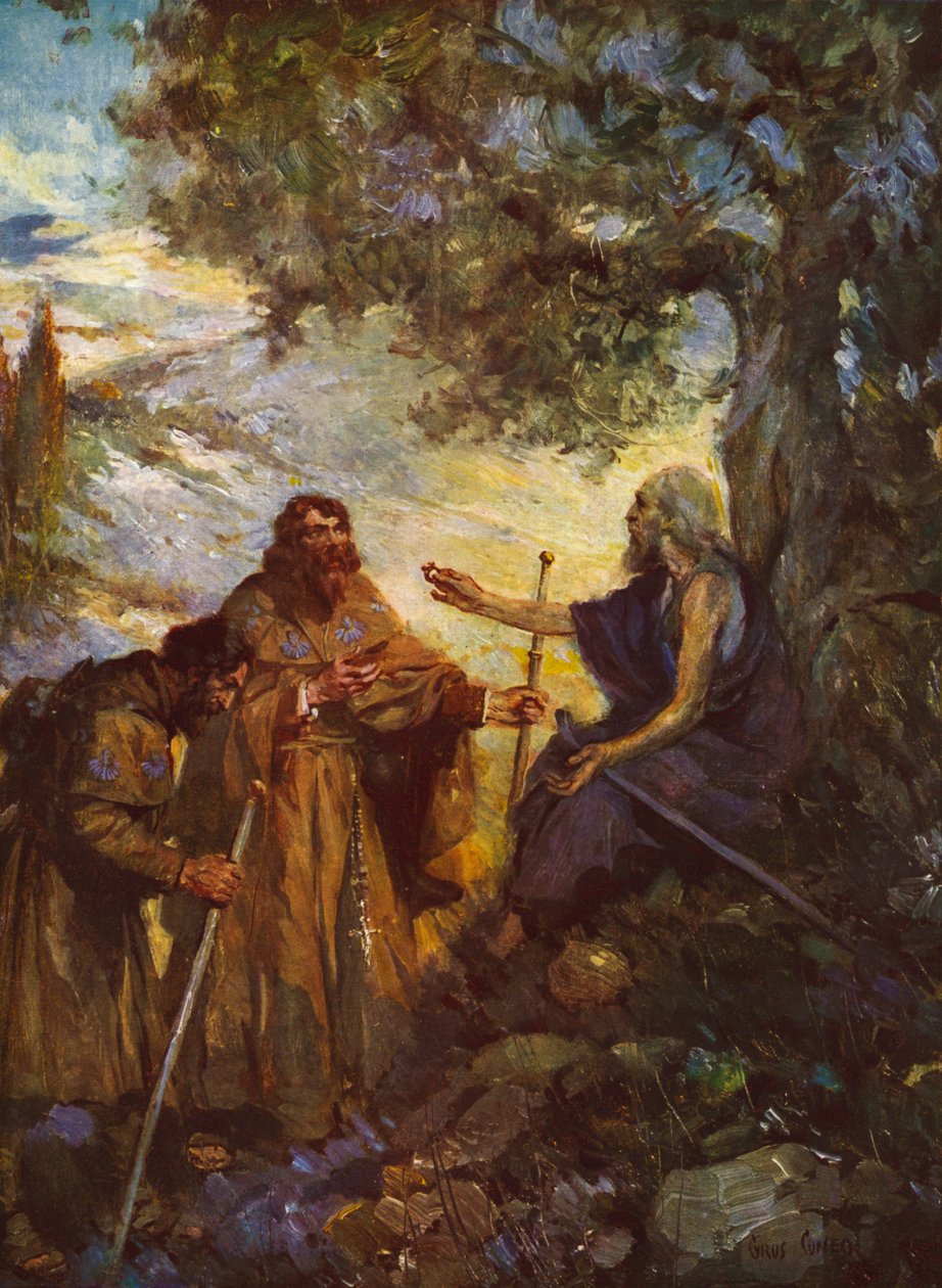 Andlitsmynd af mulat by Cyrus after Cuneo