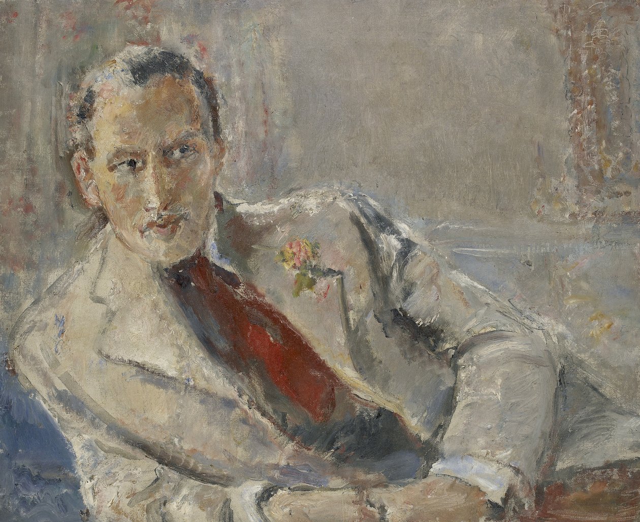 Geoffrey Hedley, c.1942 (tuval üzerine yağlı boya) by Dame Ethel Walker
