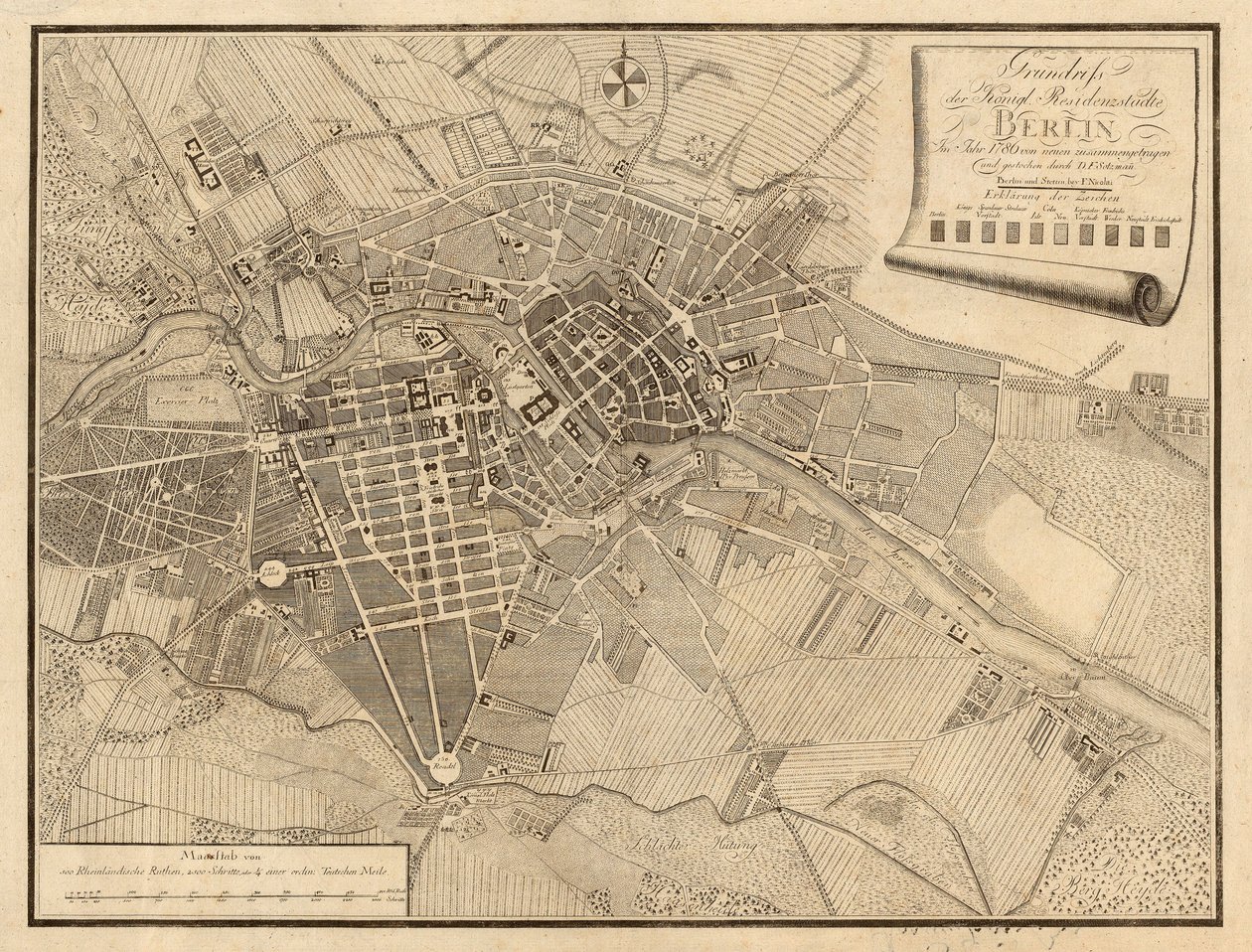 Sotzmann Berlin 1786 by Daniel Friedrich Sotzmann