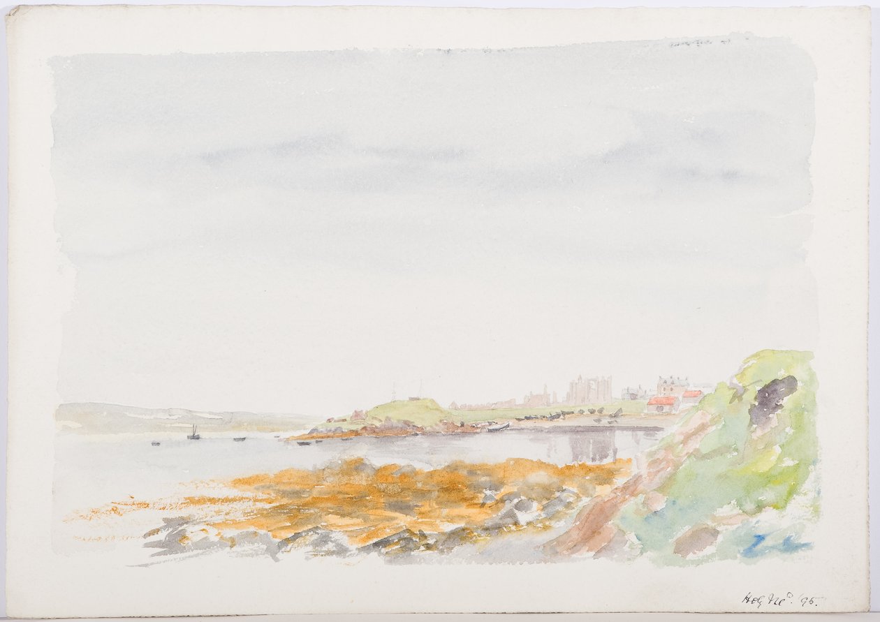 c.1916 (kağıt üzerinde kalem ve tuvalet) by Daniel Oliver