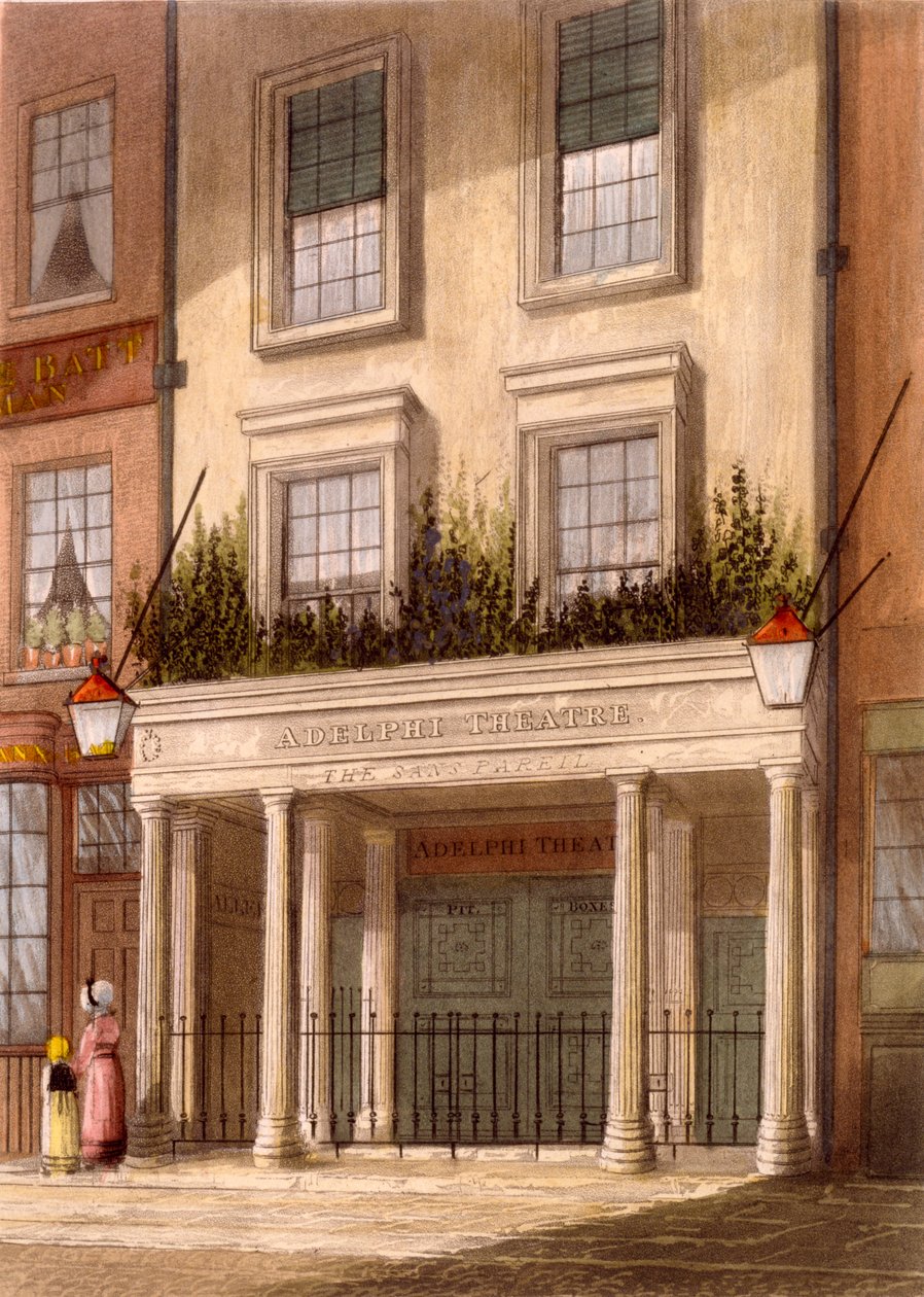 Sans Pareil Tiyatrosu, 1826 by Daniel Havell