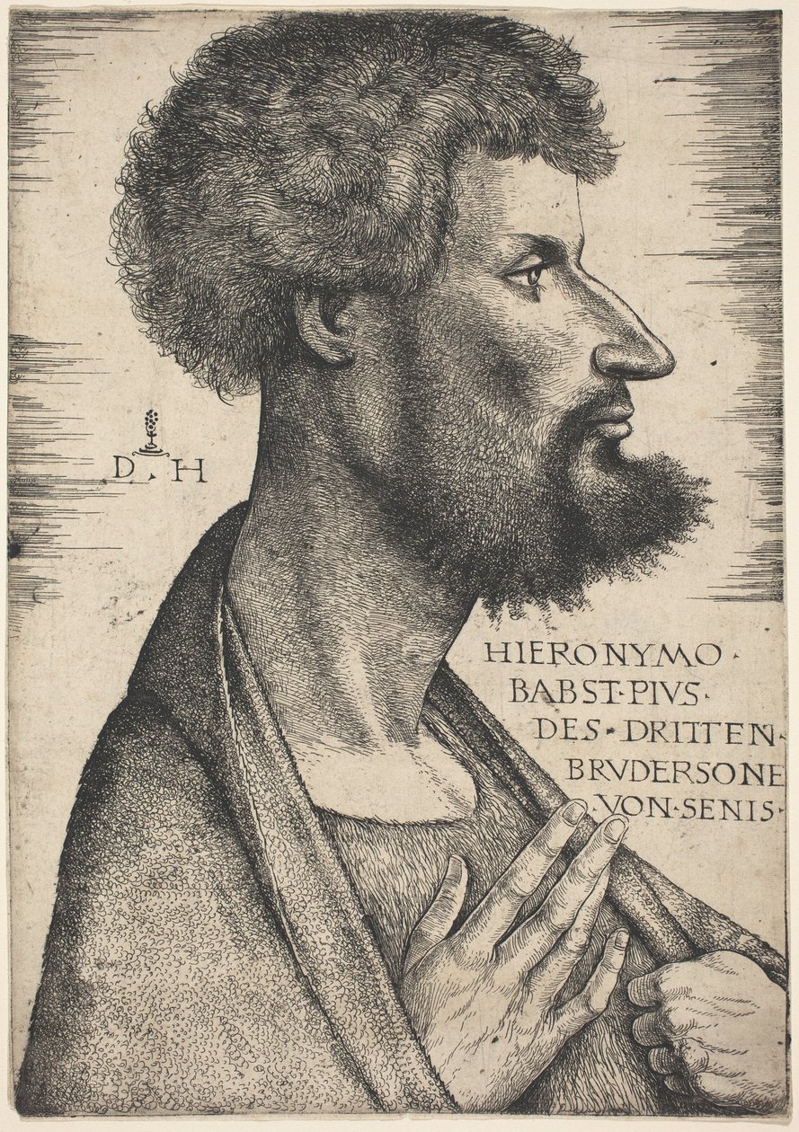 Girolamo da Siena by Daniel Hopfer
