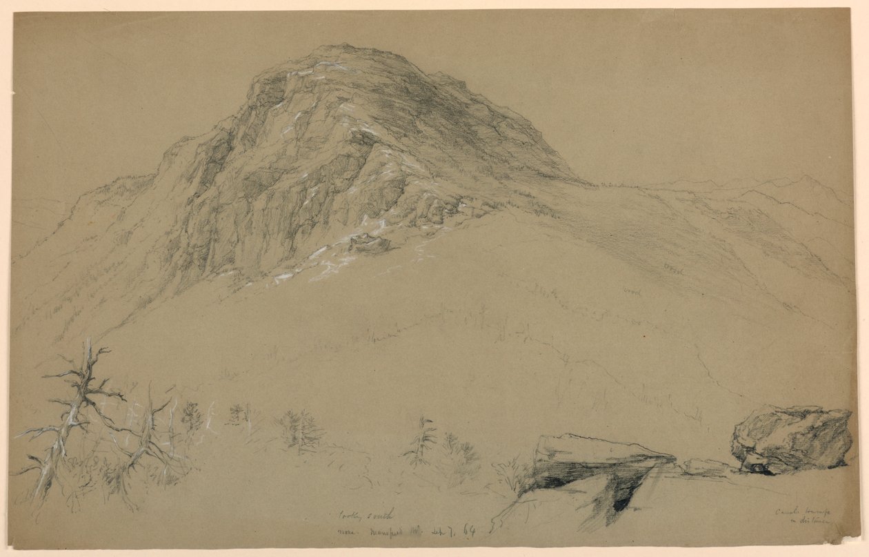Güneye Bakmak, Mansfield Dağı, Vermont by Daniel Huntington