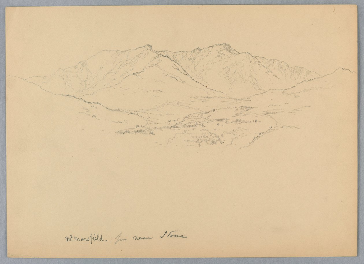Mansfield Dağı, Stowe, Vermont yakınlarında by Daniel Huntington