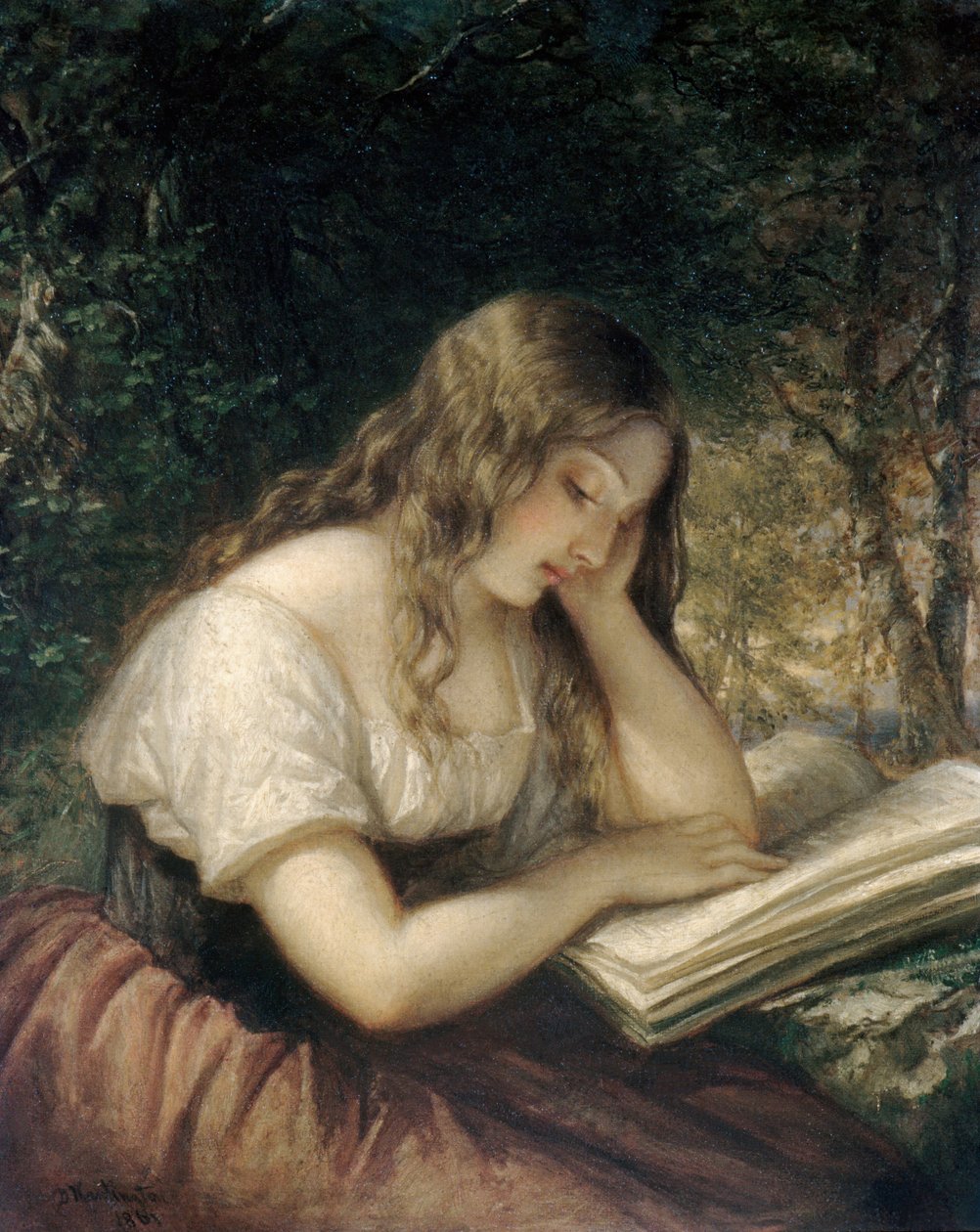 Bir Ormanda Çalışma, 1861. by Daniel Huntington