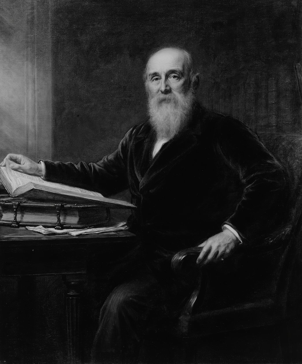 William C. Prime, 1892. by Daniel Huntington