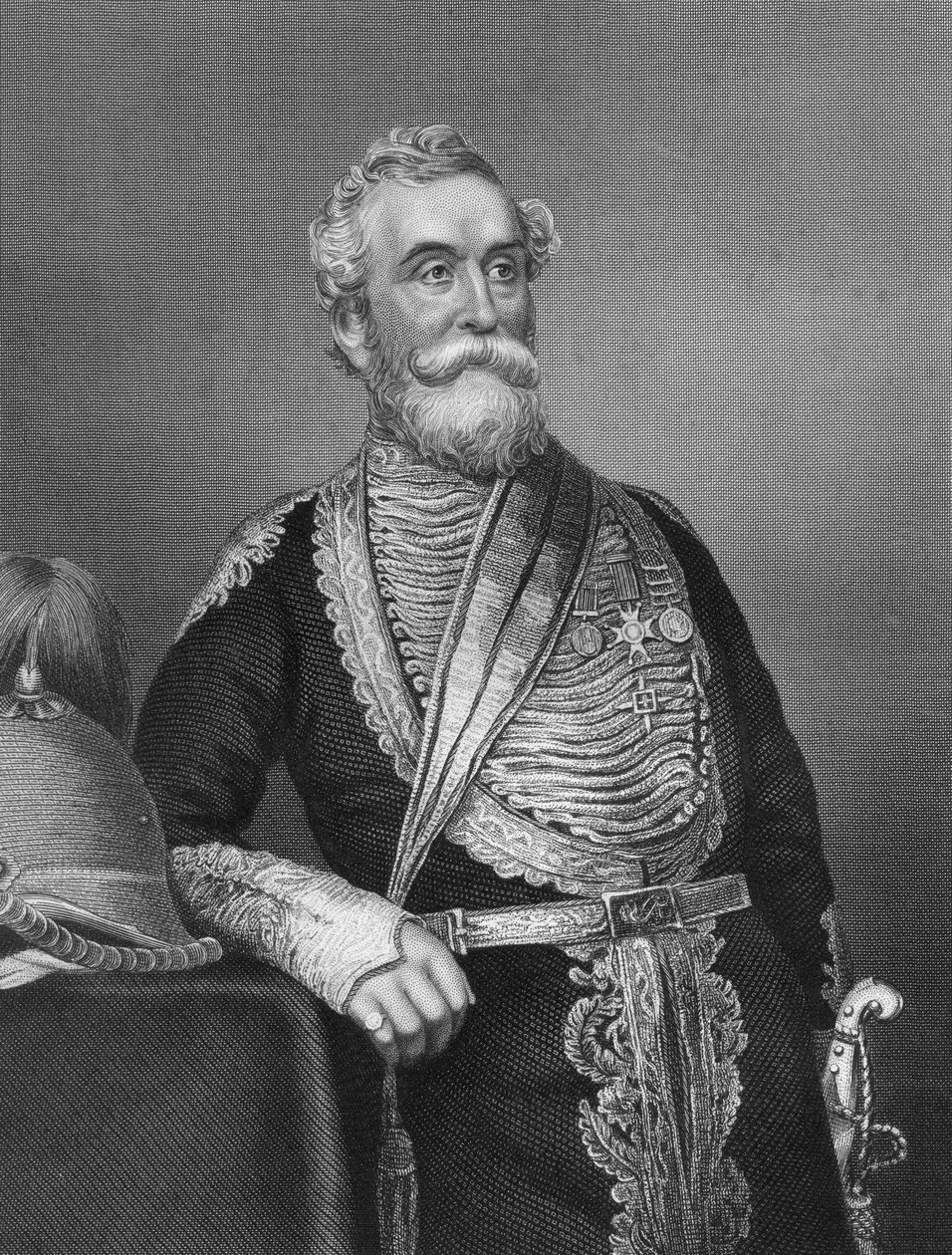 General Beatson, İngiliz askeri, 1857. by Daniel John Pound