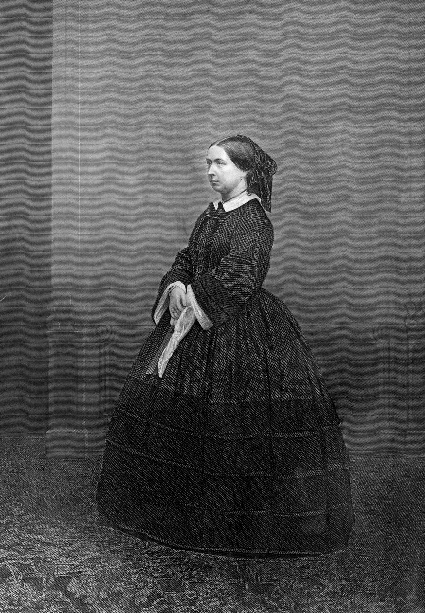 Kraliçe Victoria, c1860. by Daniel John Pound