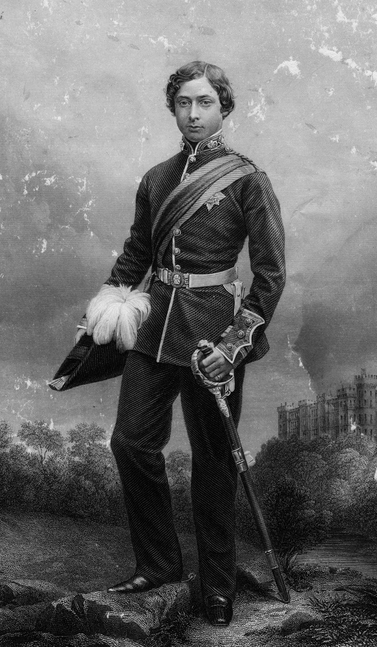 Galler Prensi, c1851. by Daniel John Pound