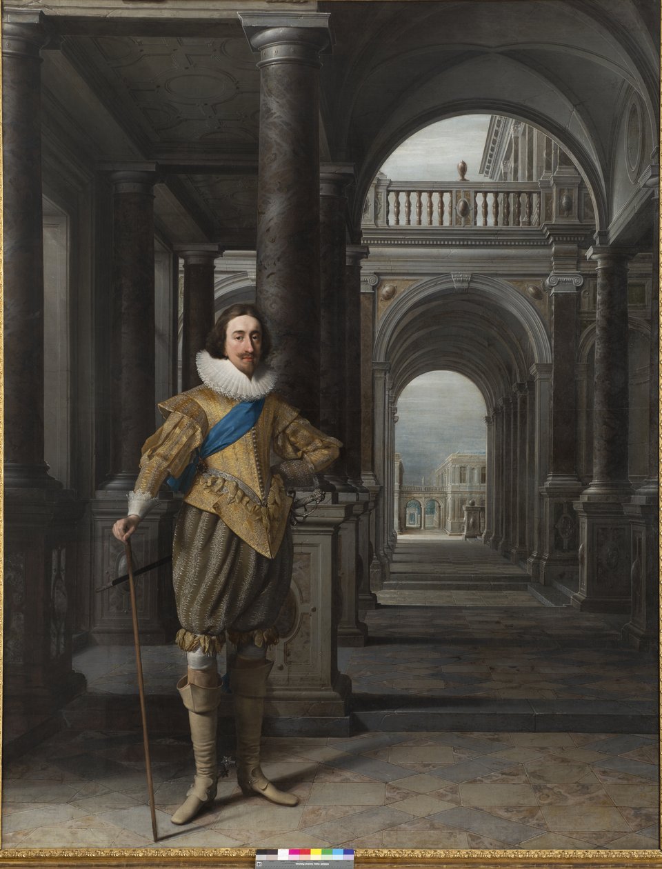 İngiltere Kralı I. Charles, c.1626-27 by Daniel Mytens