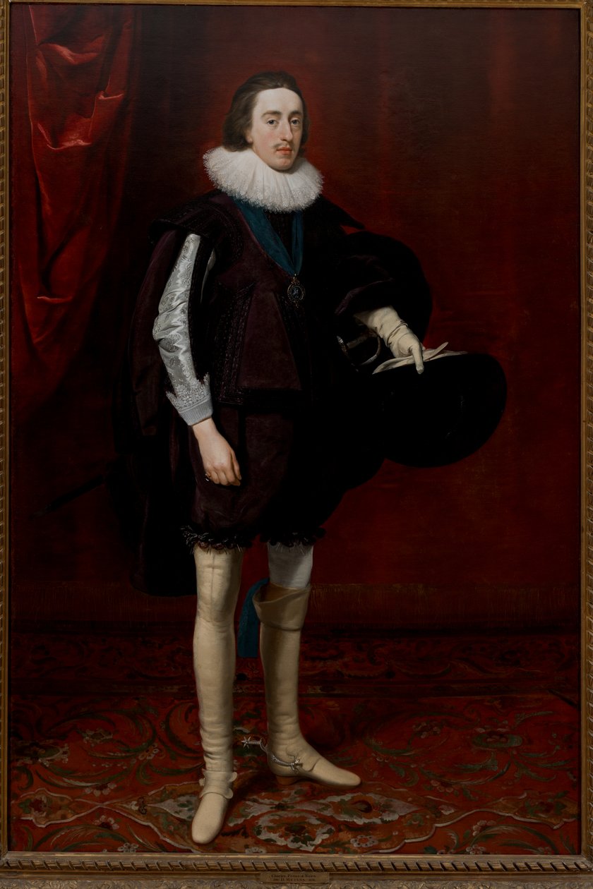 I. Charles, Galler Prensi olduğunda by Daniel Mytens