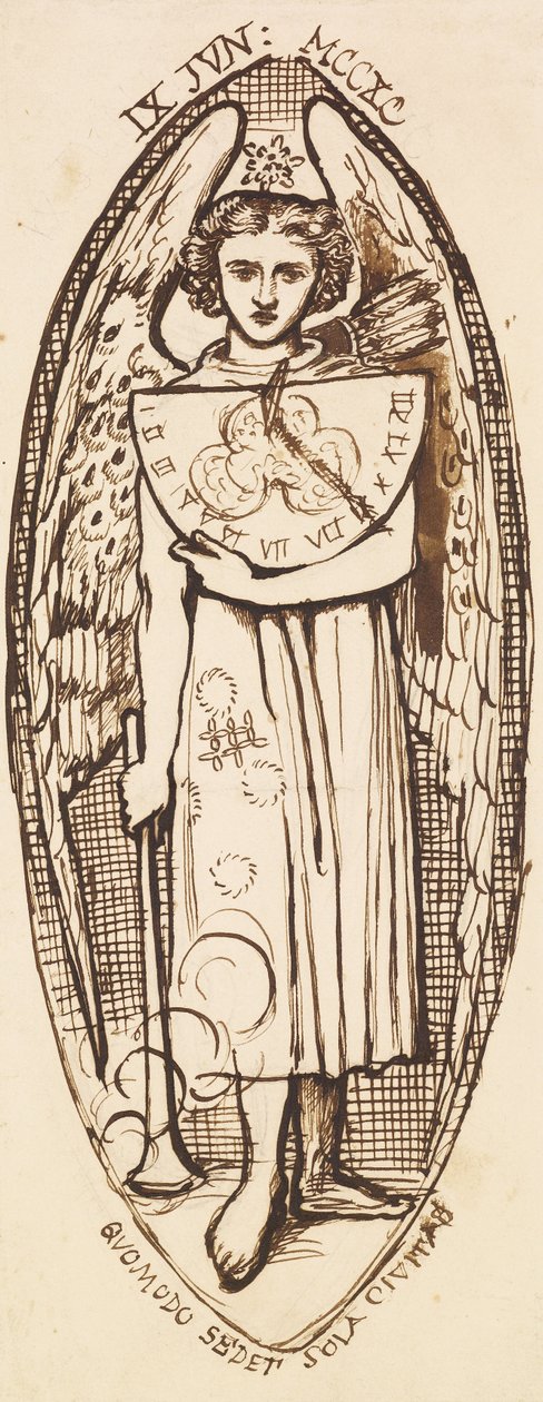 Dantis Aşkı by Dante Gabriel Charles Rossetti