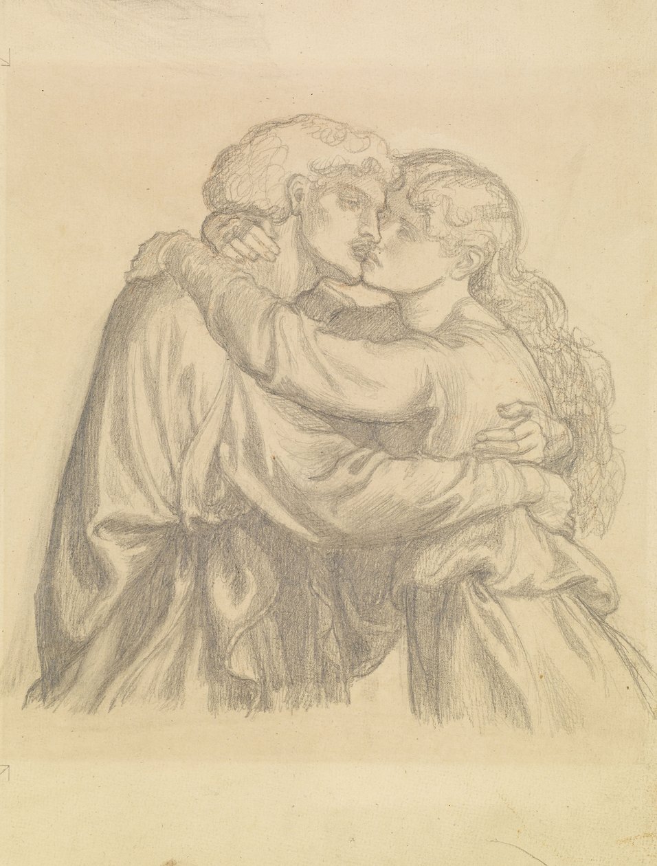 mübarek Damozel by Dante Gabriel Charles Rossetti