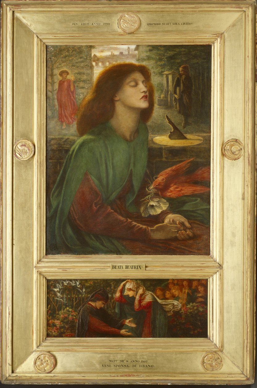 Beata Beatrix, 1871-72 by Dante Gabriel Charles Rossetti