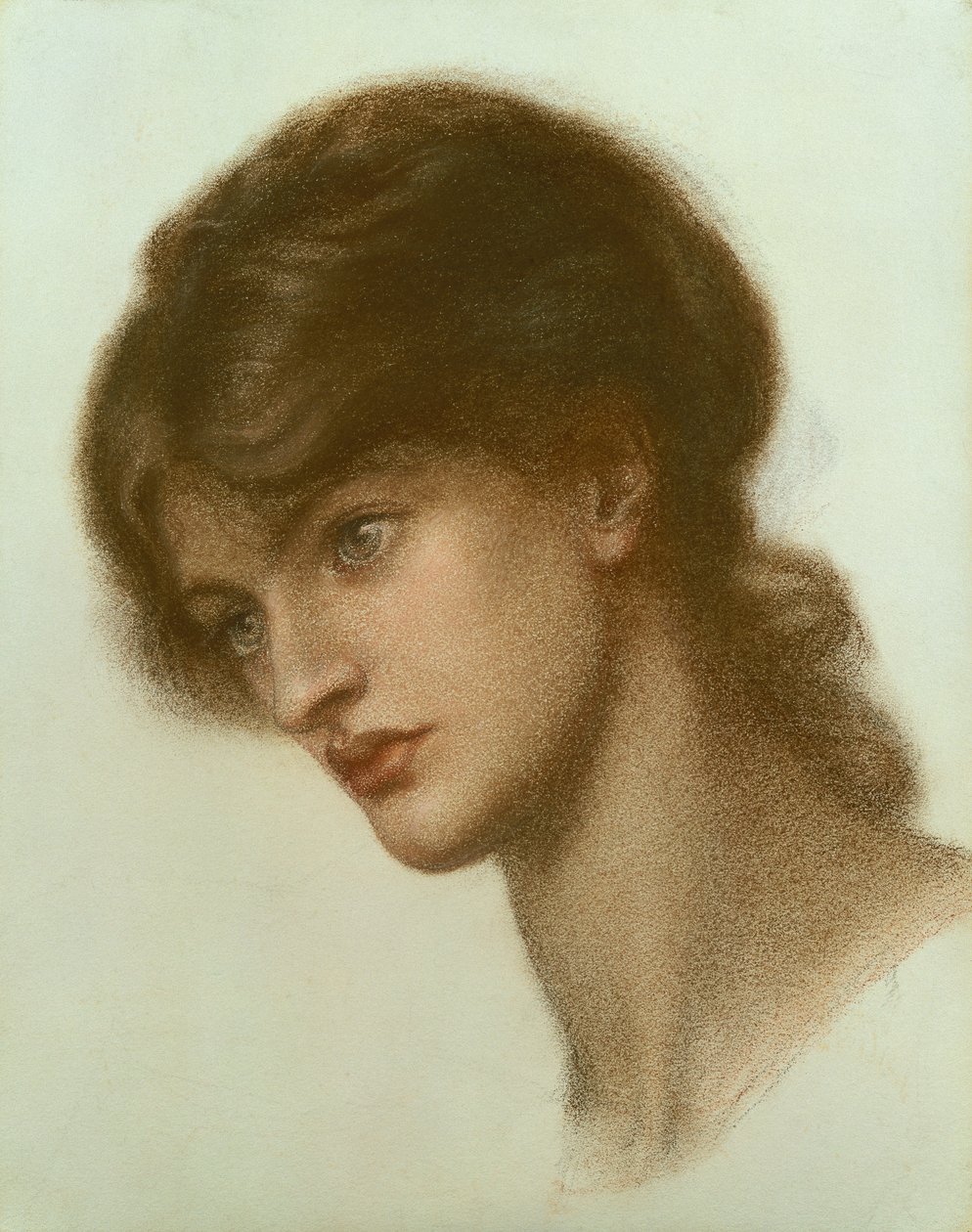 Bir Bayan Portresi by Dante Gabriel Charles Rossetti