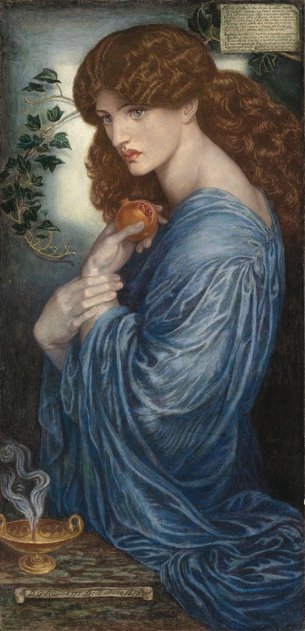 Proserpina by Dante Gabriel Charles Rossetti