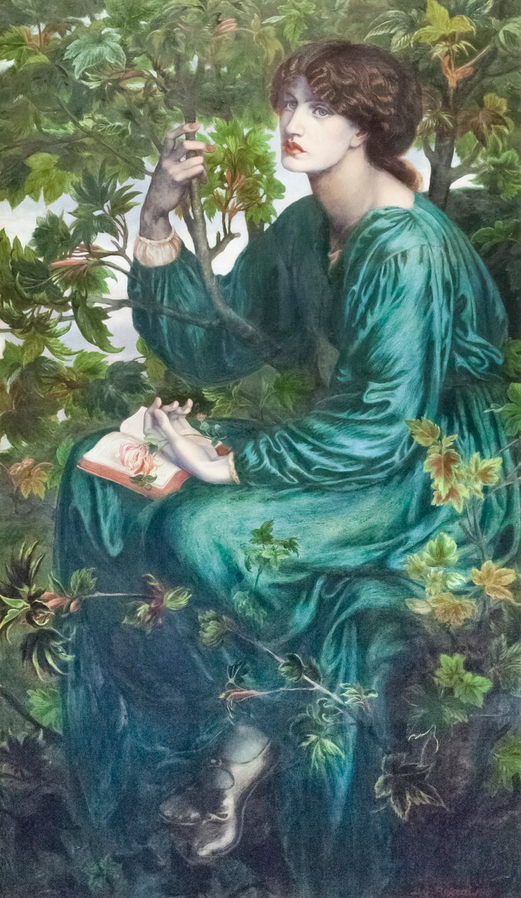 gün rüyası by Dante Gabriel Charles Rossetti