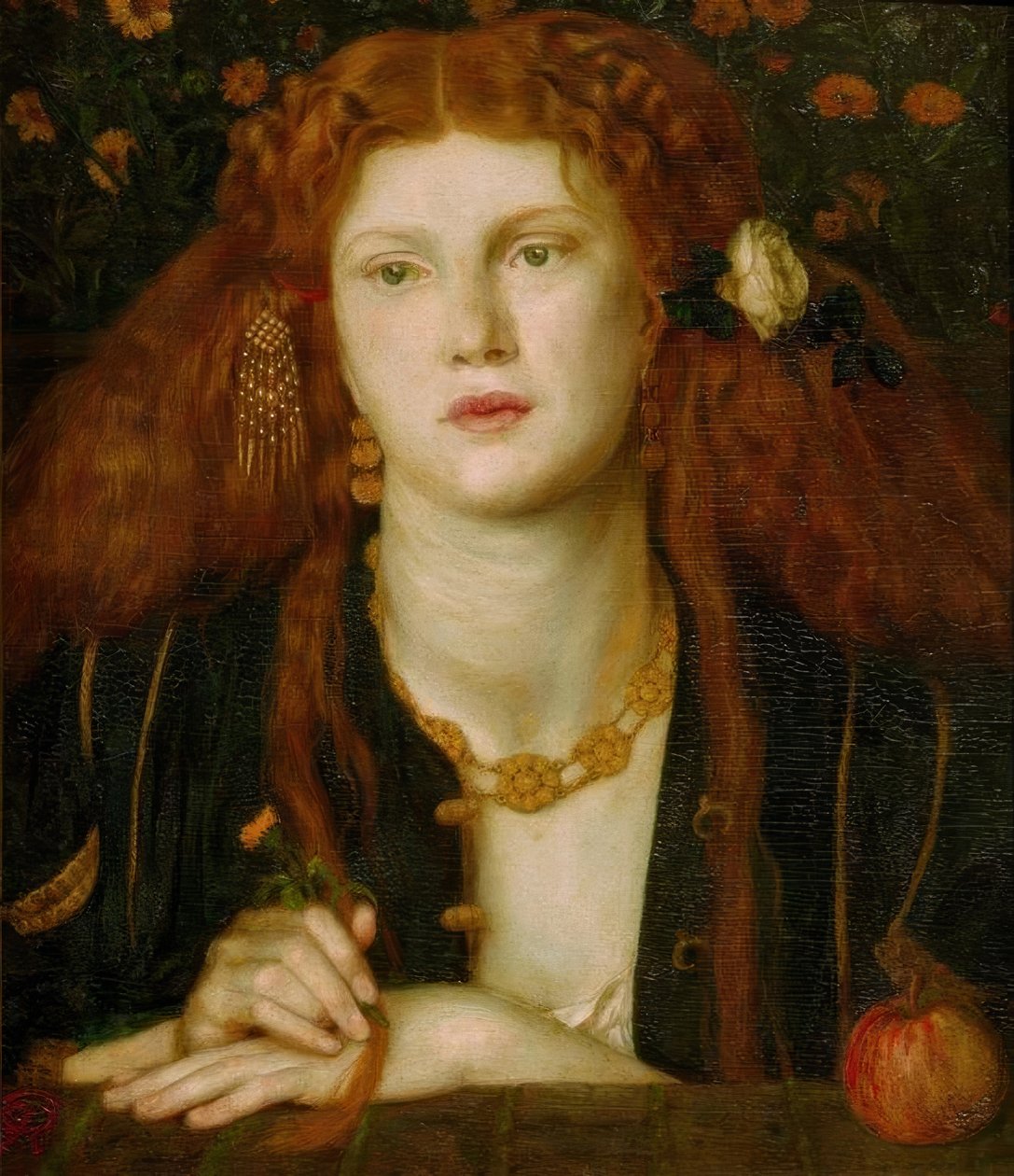 öpülen ağız by Dante Gabriel Charles Rossetti