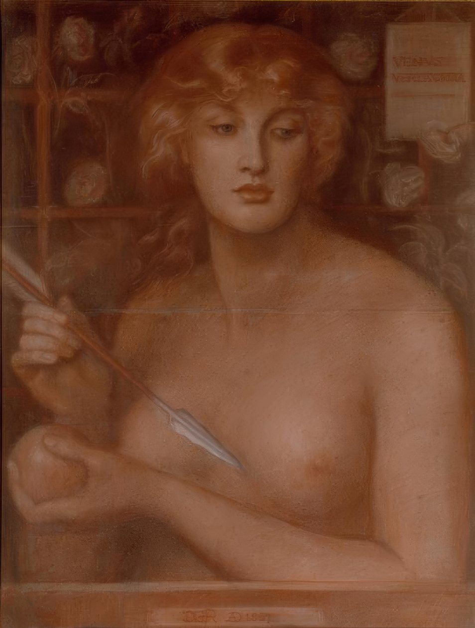 Venüs Verticordia by Dante Gabriel Charles Rossetti