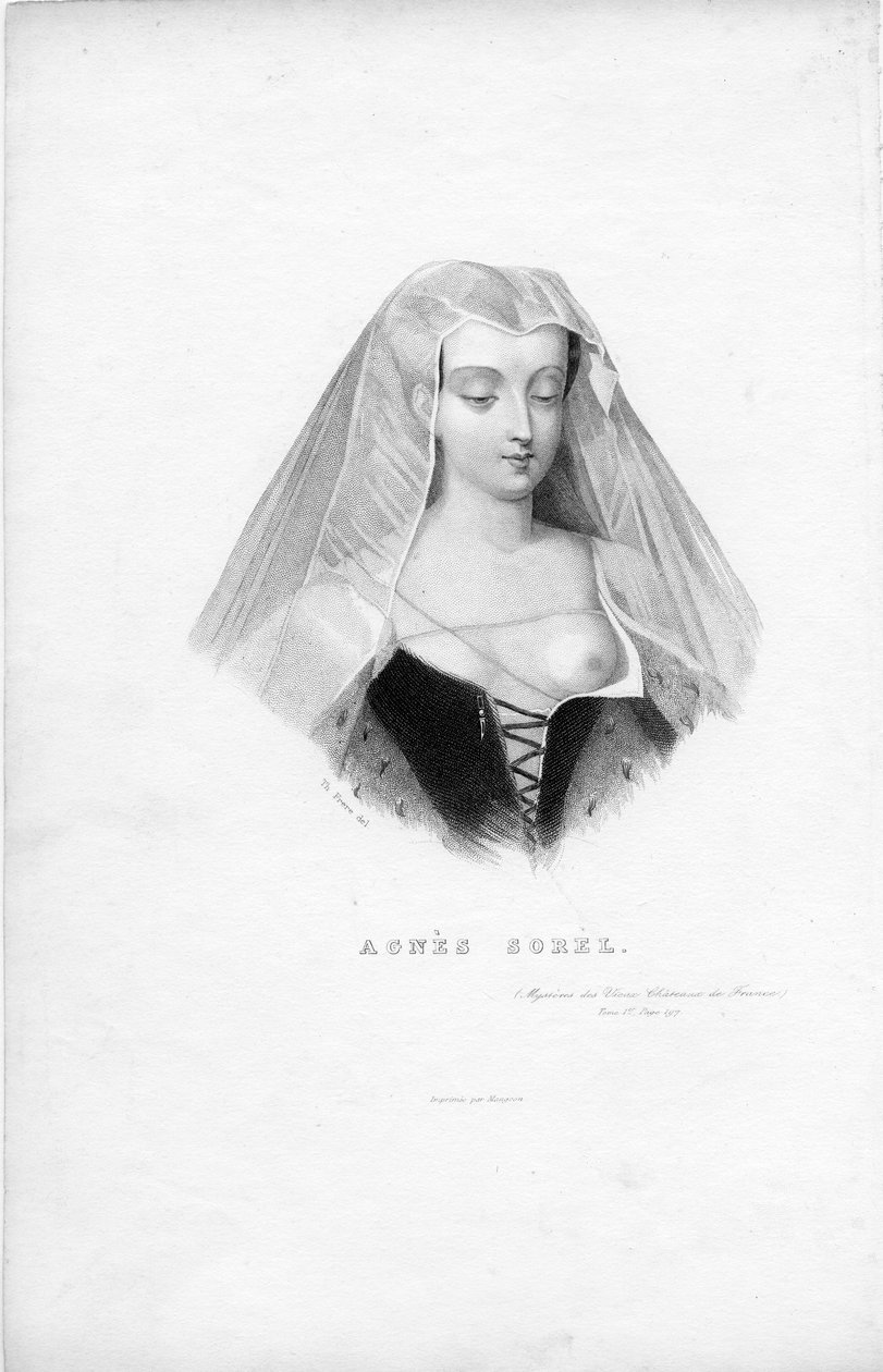 oyulmuş portre by D’après Théodore Frère