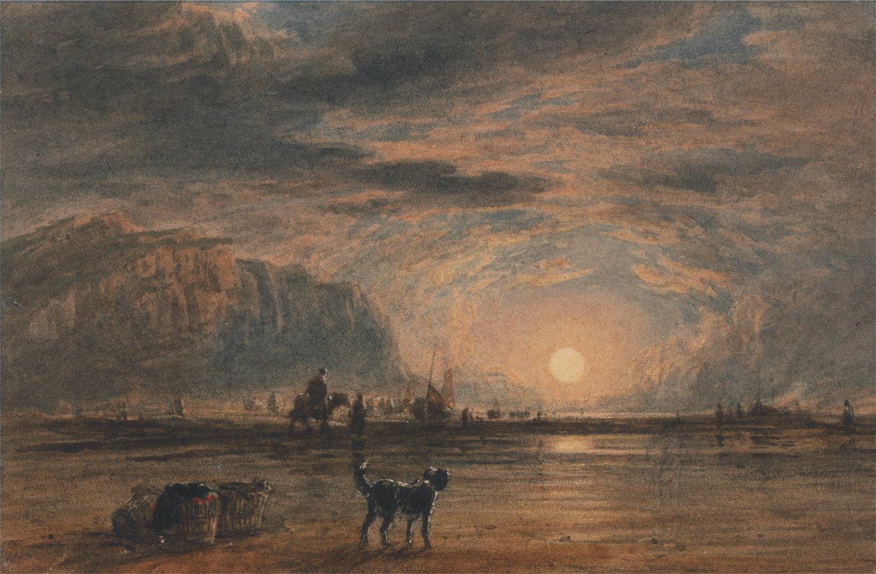 plaj sahnesi by David Cox