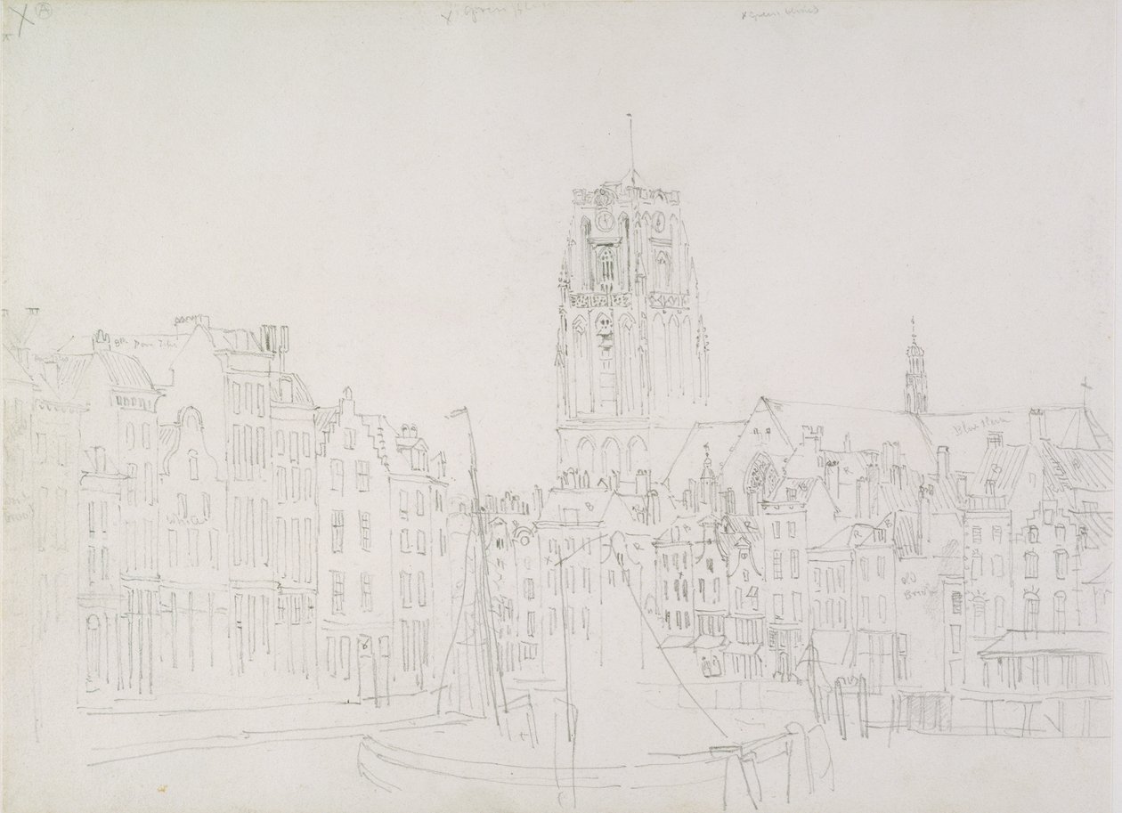 Rotterdam, c.1826 by David Cox